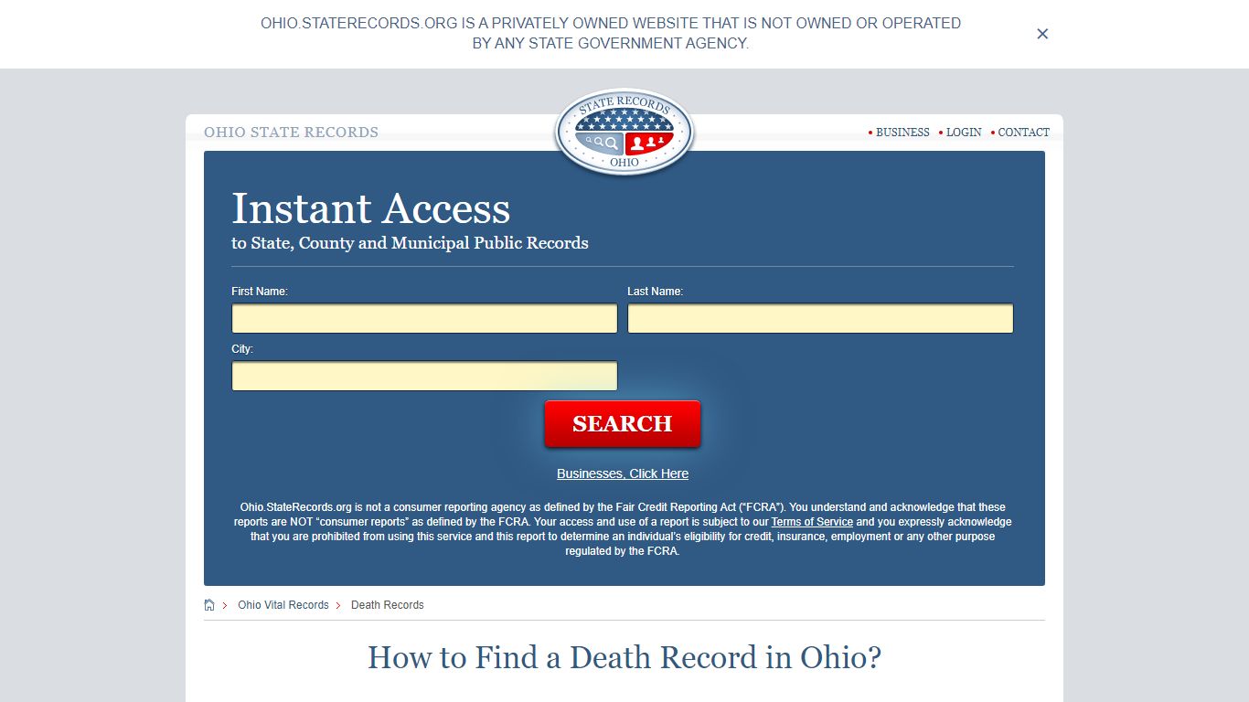 How to Find a Death Record in Ohio? - State Records